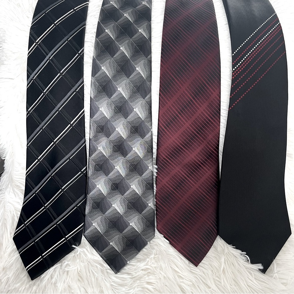 Bundle of 4 men’s ties, all from Macy’s